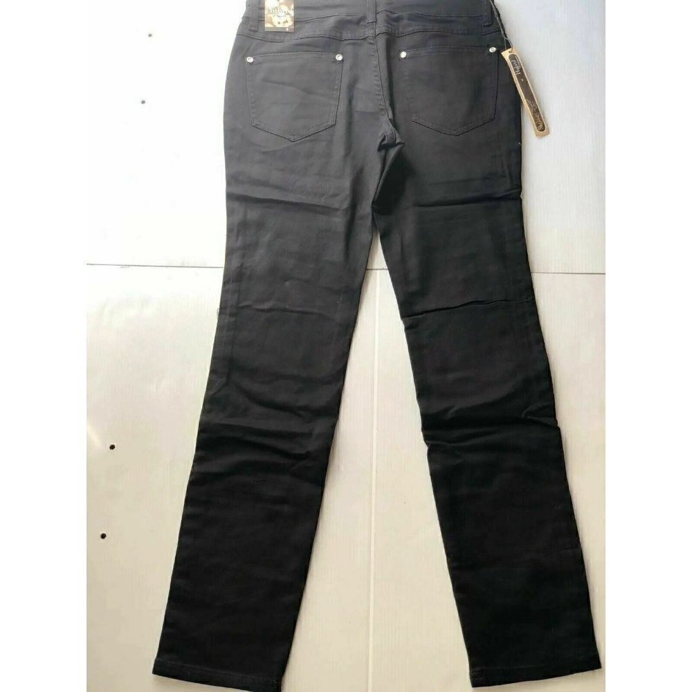 Hybrid & Company Womens Denim Side Stripe Jeans - Picture 7 of 8